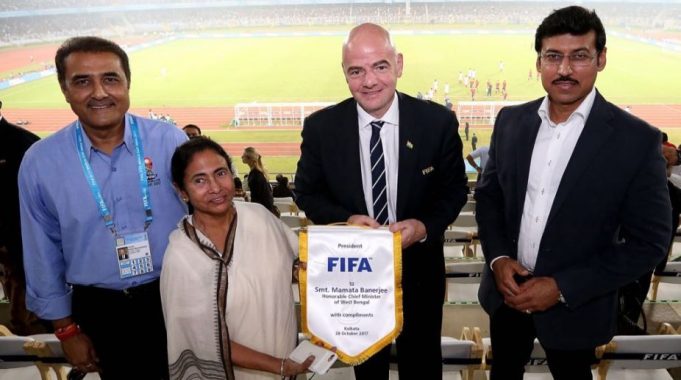 FIFA Authority thanked Mamata Banerjee for Successful U-17 World Cup