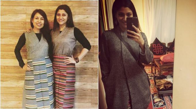Konkona Sen Sharma looked stylish in ‘chuba’ traditional Tibetan dress