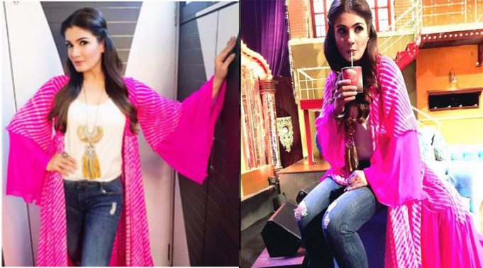 Raveena Tandon’s fusion twist