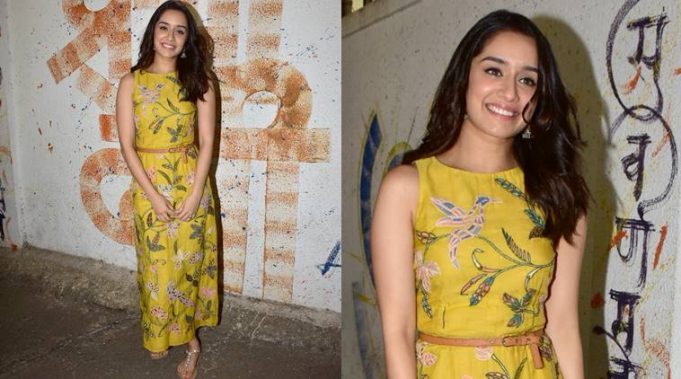 Shraddha Kapoor looks elegant in Anita Dongre’s Grassroot Collection