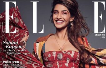 Sonam Kapoor rocked a boho maxi dress for Elle India’s January issue