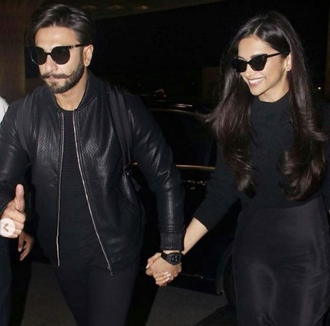 Ranveer Singh And Deepika Padukone Twin In Black The Daily Chakra