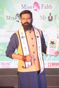 2 nd runner up for Mr Fabb Madhya Pradesh 2019 Bharat Pokhrana