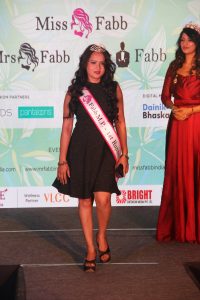 1 st runner up for Mrs Fabb Madhya Pradesh 2019 Pooja Thakur