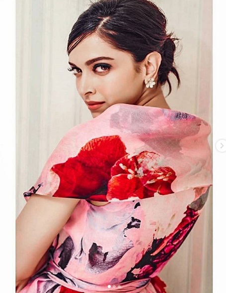 Deepika Padukone looks slays in this floral-printed gown | The Daily Chakra