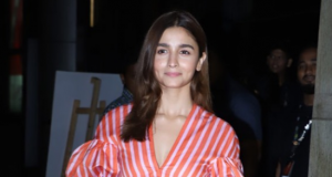 Alia Bhatt in beautiful pink and red dress