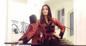 Aishwarya Rai looked beautiful in this black gown