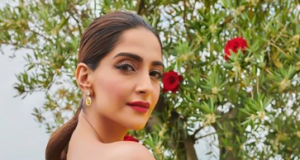 Sonam Kapoor Ahuja looked stunning in the yellow gown at Cannes