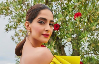 Sonam Kapoor Ahuja looked stunning in the yellow gown at Cannes