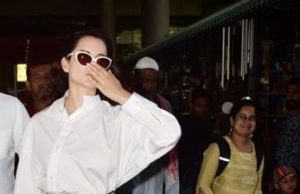 Kangana Ranaut's airport style