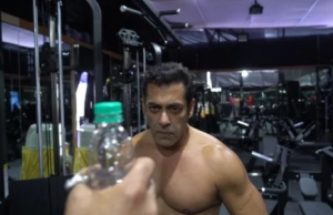 Salman khan makes a spin bottle cap funny challenge video for his fans