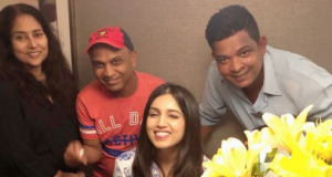 Actress Bhumi Pednekar is celebrating her birthday in lucknow