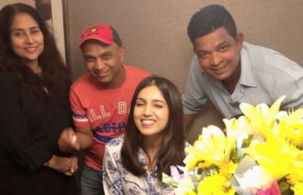 Actress Bhumi Pednekar is celebrating her birthday in lucknow Actress Bhumi Pednekar is celebrating her birthday in lucknow