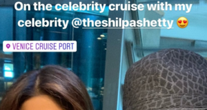 Shilpa Shetty Kundra spends her weekend time with her husband raj kundra and family in venice