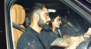 Virat Kohli And wife Anushka sharma are back to mumbai