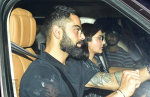 Virat Kohli And wife Anushka sharma are back to mumbai