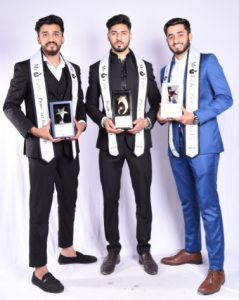 Mr Fabb Winner - Dishant Manhas, Mr Fabb 1 st Runner up – Vedant Dodmani, Mr Fabb 2 nd Runner up – Dev Kukreja