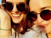 Game of Thrones actors Emilia Clarke and Rose Leslie