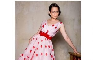 Kangana Ranaut nails this polka dots midi dress