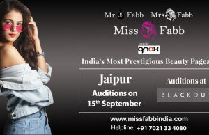 Auditions of Miss, Mrs & Mr Fabb Jaipur 2019 on 15th September 2019