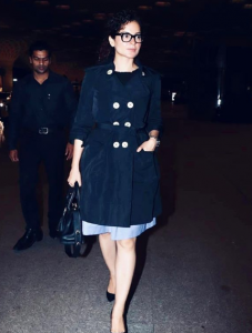 Kangana Ranaut's airport look