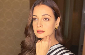 Dia Mirza stuns in this Raw Mango sari