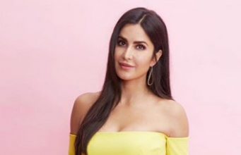 Katrina Kaif looks gorgeous in this yellow dress