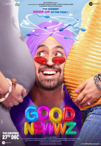 Akshay, Kareena, Diljit and Kiaras Good Newwz posters released