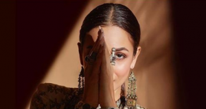 Malaika Arora stuns in a black embroidered anarkali