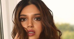 Bhumi Pednekar looks super hot in a shimmery dress