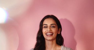 Manushi Chhillar looks gorgeous in glitzy mini dress