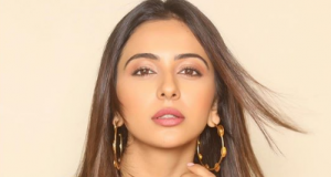 Rakul Preet looks gorgeous in lime green mini dress