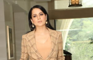 Kangana Ranaut nails in this checkered pantsuit