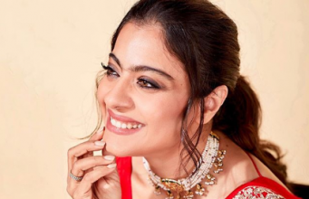 Kajol Devgn dazzles in a red sari