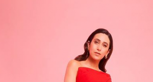 Karisma Kapoor nails this red strapless dress