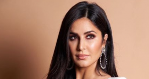 Katrina Kaif stuns in white satin dress