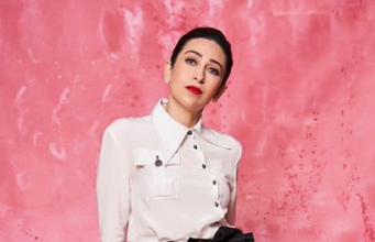 Karisma Kapoor stuns in this monochrome ensemble