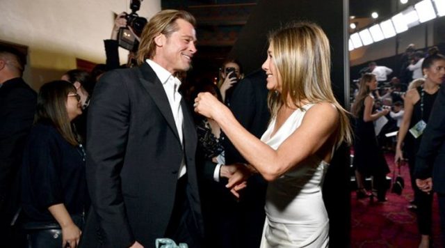 Brad Pitt and Jennifer Aniston reunite for a good cause