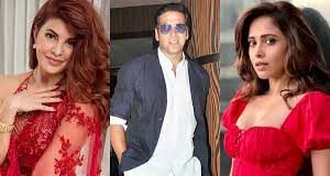 Akshay leaves for Ayodhya with Jacqueline Fernandez and Nushrratt Bharuccha for RamSetu muhurat