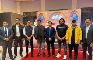 Krranti Shanbhag Movie Producer and Owner of Music Label “RD Beats Original” an esteemed guest at the Diwali Mela organized by Mumbai Police