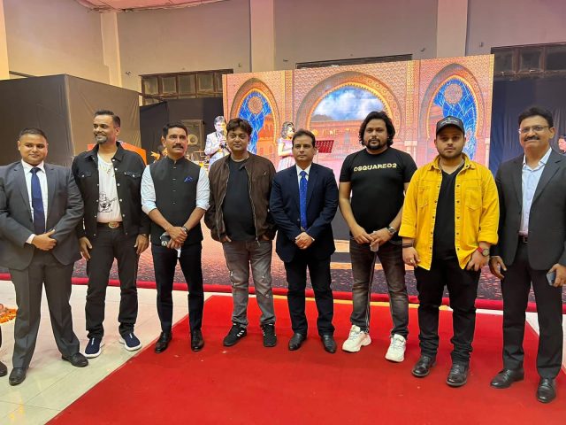 Krranti Shanbhag Movie Producer and Owner of Music Label “RD Beats Original” an esteemed guest at the Diwali Mela organized by Mumbai Police