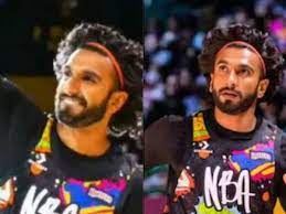 Ranveer Singh participates in NBA All-Star Game at Cleveland