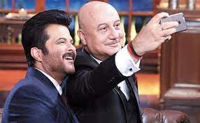 Anil Kapoor and Anupam Kher went on a ‘movie date’ after a ‘thousand years’