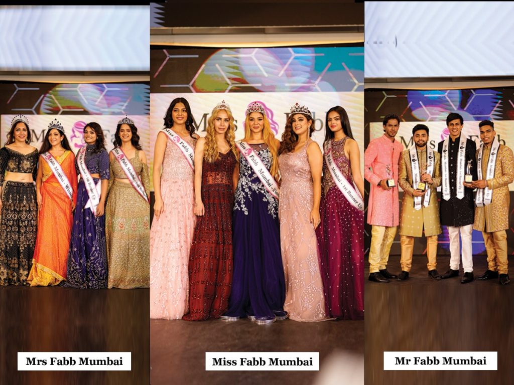 Roop Tiwari is the winner of Miss Fabb Mumbai 2022