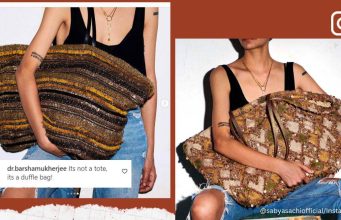Sabyasachi’s latest collection of tote bags does not go down well with netizens. Here’s why